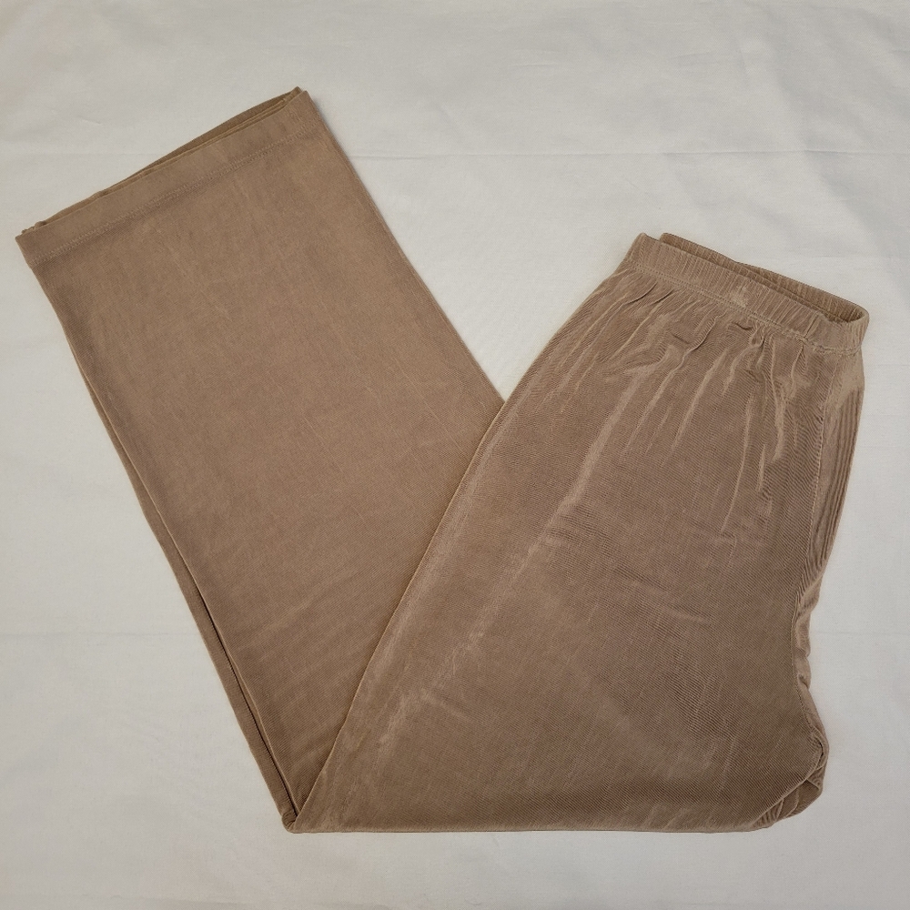 Chico’s Tan Travelers Pants Size 2 (US 12) Full Length